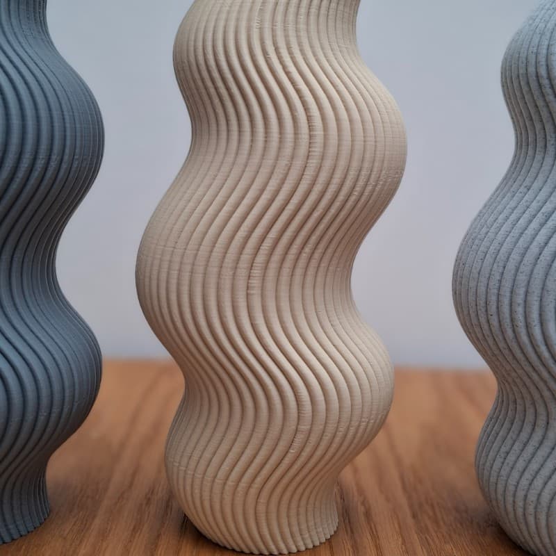 Modern Wavy Vase 2