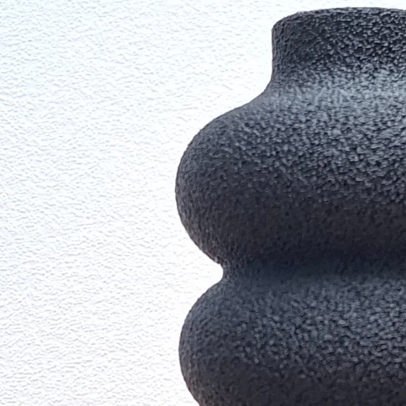 Vase im fuzzy Design 3