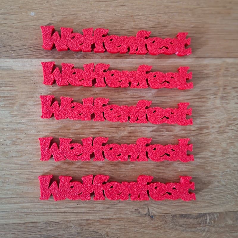 Schriftzug Welfenfest 10er Pack  3